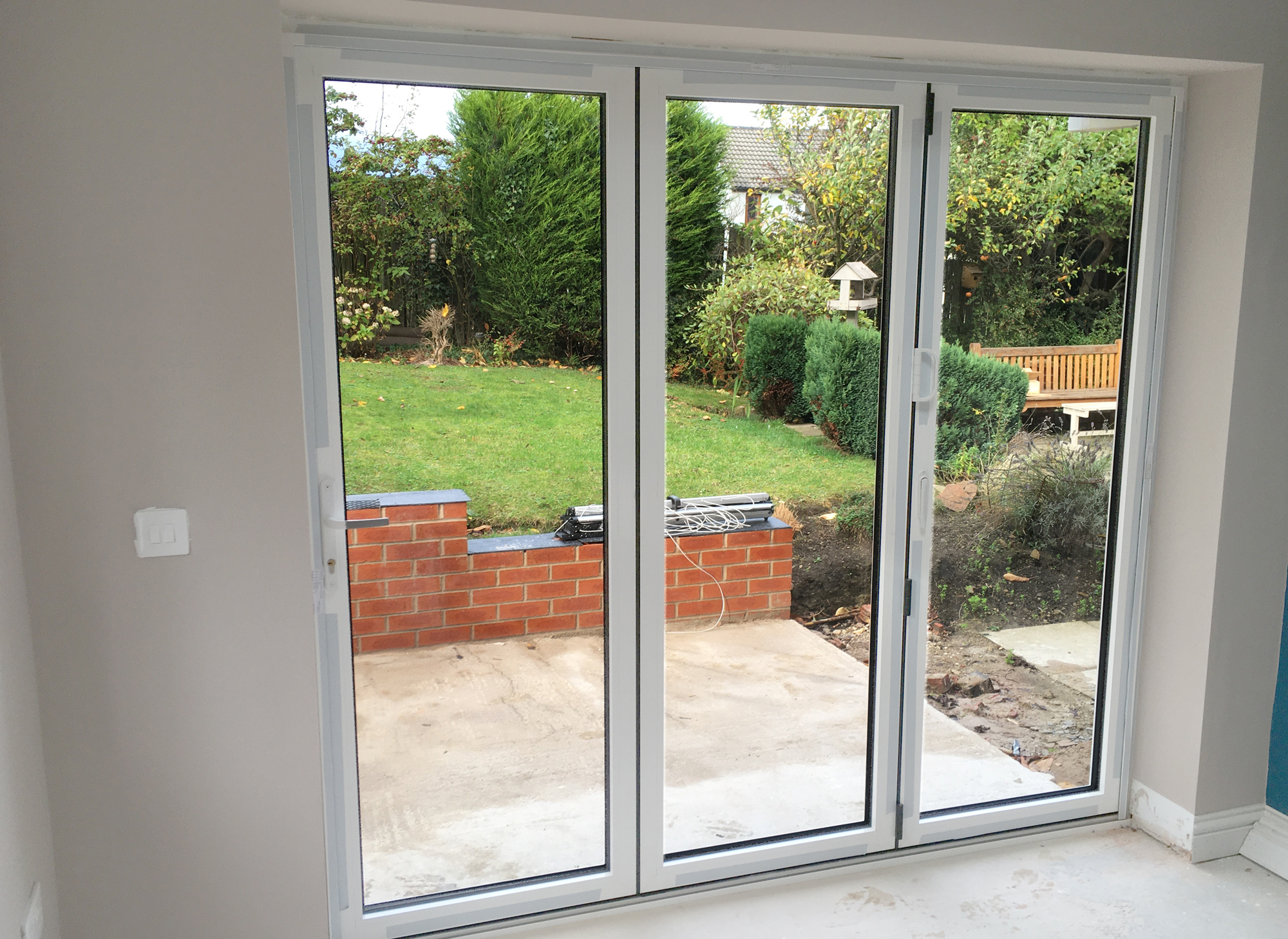 Bifolding Doors - inside