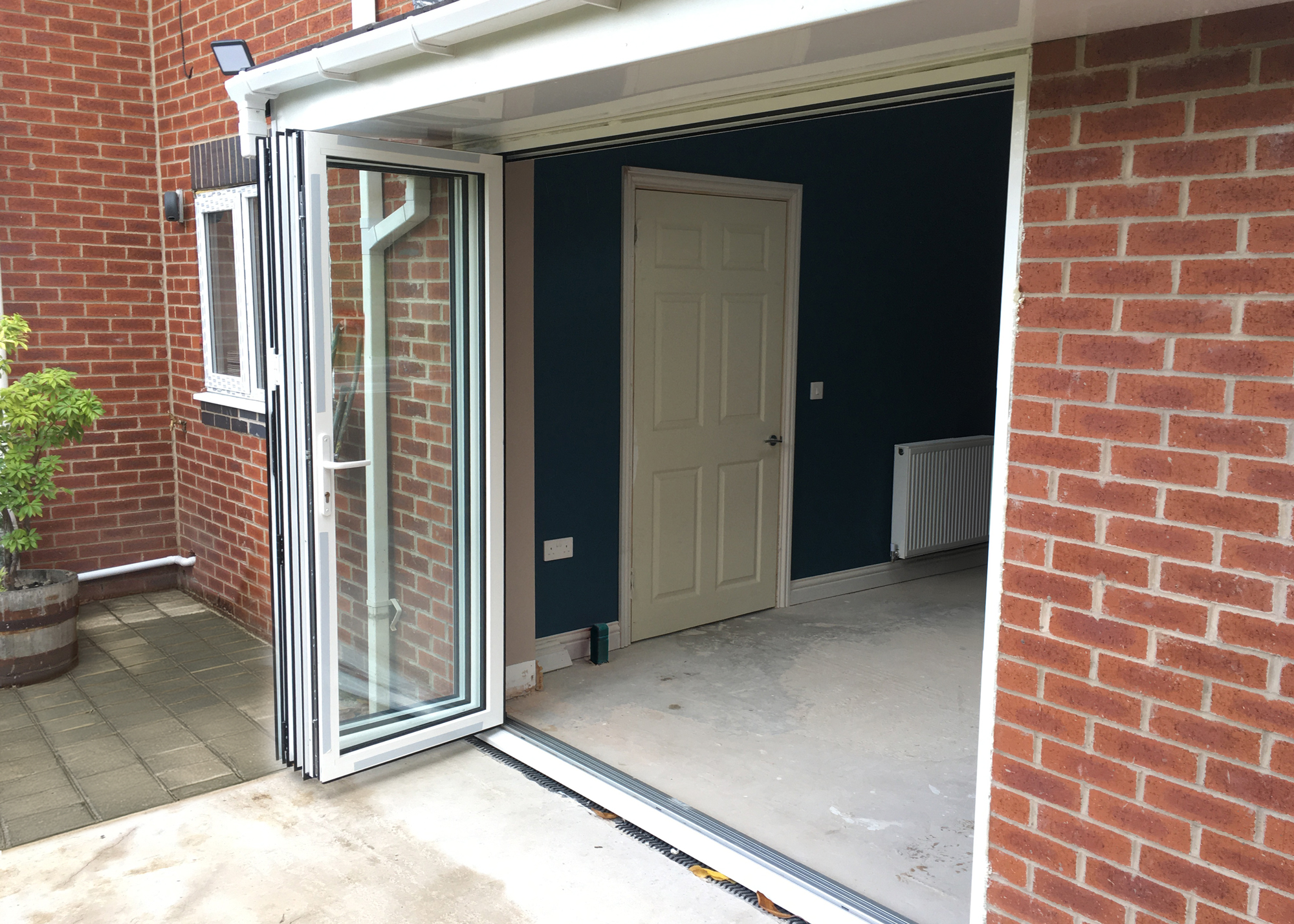 Bifolding Doors - open